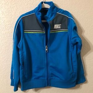 Nike Boys Blue Track Jacket - Size 4T